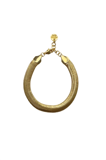 Friihof+Siig Gold Snake Bracelet